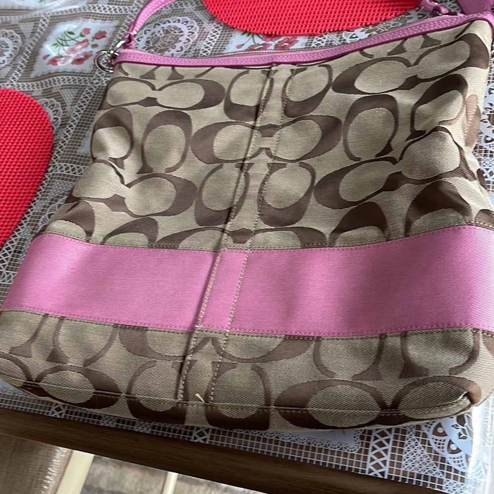 Coach large messenger bag